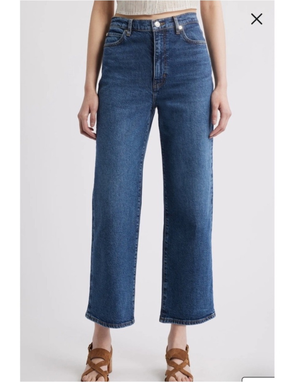 NWT Frame Le Jane Crop Jeans